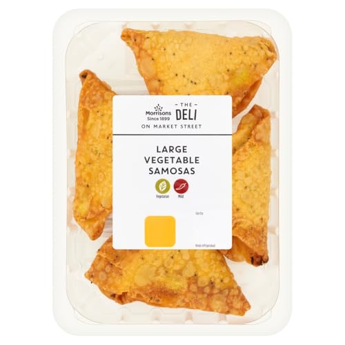 Morrisons Market Street Deli Express Large Vegetable Samosas 200g