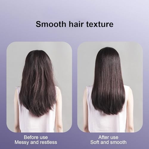 Escova alisadora de cabelo sem fio,Escova alisadora de cabelo sem fio - Pente modelador portátil de