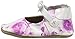 Robeez Girls' Disney Minnie Dots-K Crib Shoe, Cinderella Floral, 6-12 Months M US Infant
