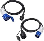 Meister – Meister CEE-Adapterleitung-Set 2-teilig – 1,5 m Kabel – 5 mm