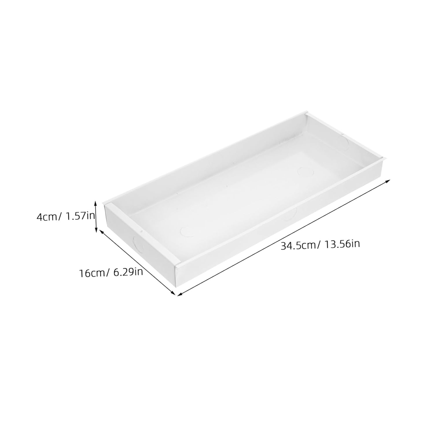 TEHAUX Recessed Mount LED Indicator Light Box Durable Emergency Fixture for Fire Safety Easy Installation for Ground Marking Reliable Design