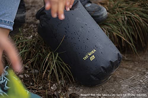 Tatonka Packbeutel Dry Sack 30l - Wasserdichter Packsack mit Rollverschluss und Steckschließe - Aus recyceltem Polyester - 30 Liter Volumen (blau)
