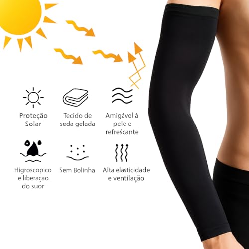 Manguito, Unissex Adulto Manga Proteção Solar MANGOTE Para Ciclismo Motoboy Motociclista Bike Moto P
