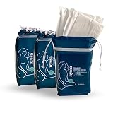Nyssa Organic Cotton Cover Overnight Super Absorbency Pads, for Teens & Adults, 3x8-Pack (24 Pads),