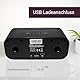 Digitales WLAN Internet Radio XORO HMT 425 Basic mit 2.8 Zoll Farbdisplay, Podcast, USB Mediaplayer, FM/DAB+ Sendersimulation, Wecker