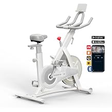 Wonder Core Exercise Bike, Wondercise Bike - 32-Level Magnetic Resistance Stationary Bike for Home Gym, Indoor Cycling with 13.2lbs Flywheel, Exclusive App, Tablet Holder, Adjustable Seat/Handlebars