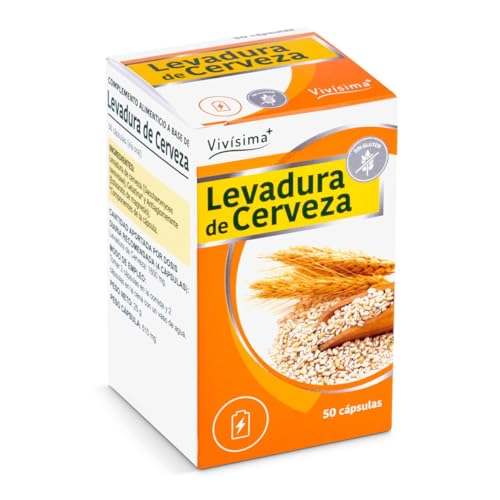 VIVISIMA+ levadura cerveza envase 50 capsulas