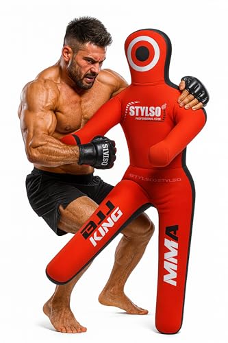 image for Stylso Un-Filled Grappling Dummy Wrestling Dummy Jiu Jitsu Dummy for B