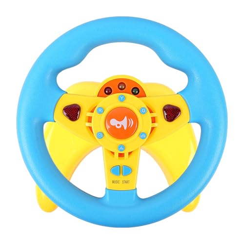 ハンドル おもちゃ ドライブハンドルおもちゃ 音量調整  室内用 運転ごっこ玩具 男の子女の子 プレゼント 誕生日 日本語説明書付き 英語発音6+