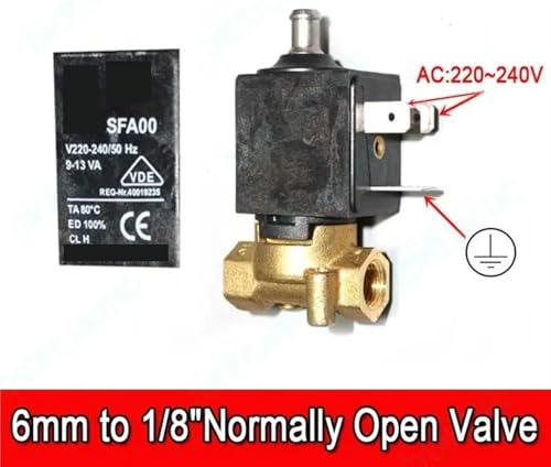 Interrupteur de débit d'eau micro électrovanne 12V normalement ouverte