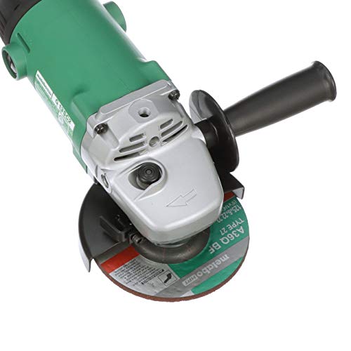 Metabo Hpt Angle Grinder, 5-Inch, 11-Amp Dust-Resistant Motor, Trigger Lock-On, 10,000 Rpm, Compact & Lightweight Design, 1-Year Warranty (G13Sc2) #TOP4