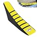 JFG RACING Gripper Soft Seat Covers Skin For Suzuki RM125 RM250 1996-2000 - Yellow