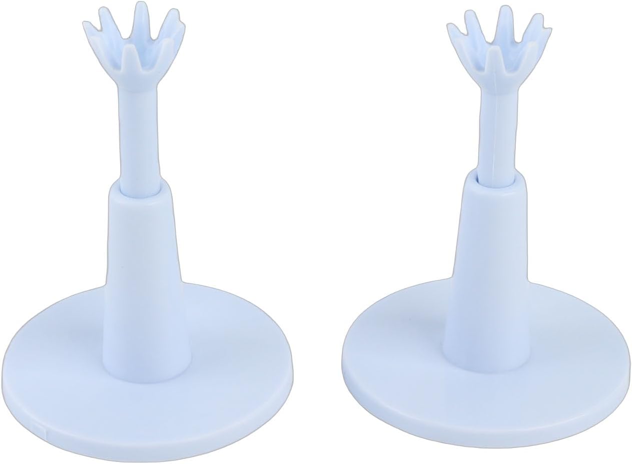 VGEBY 2 PCS Adjustable Golf Tees, Driving Range Tee Holder Rotational Limited Step Down Rubber Golf Tees
