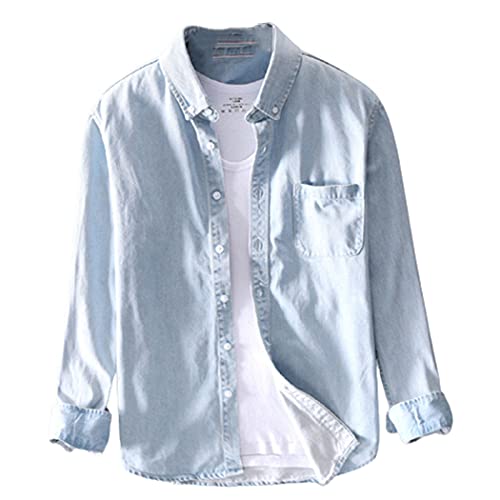 Chemise à manches longues homme pour le bureau et look de printemps