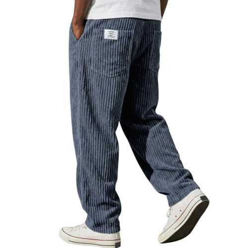 Pantalon de loisirs confortable en velours pour la vie quotidienne