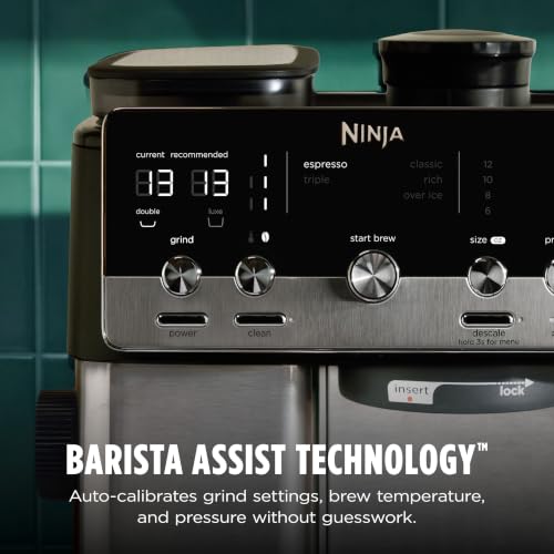 Ninja Luxe Café Mini, Espresso Machine & Drip Coffee, S...