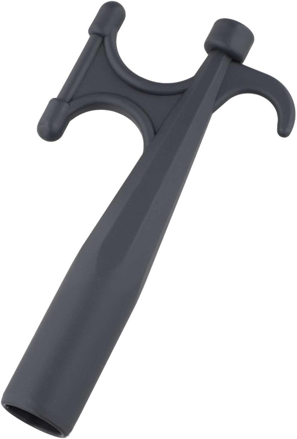 Telescoping Boat Hook, Pole Hook Replacement For Docking Boats, Rafts And Kayaks, Screw Thread Compatible Nylon Push Pole End With Dual Tip For Boating Accessories