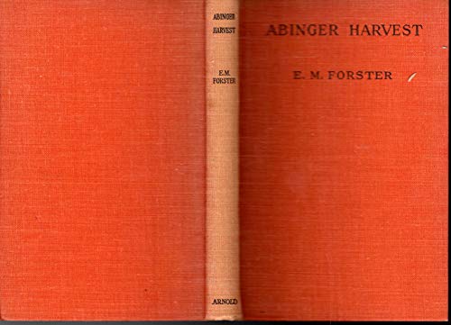 Abinger Harvest B001PK94CY Book Cover