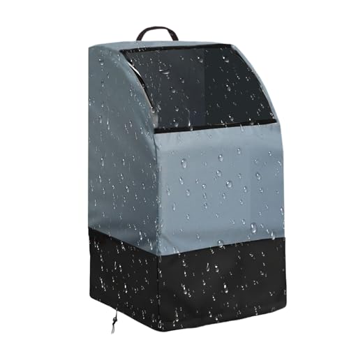 Funda Para Unidad De Aire Acondicionado | Accesorio para Aire Acondicionado - Funda de Polvo Resistente con Ventana,Para Técnicos HVAC Taller Garaje