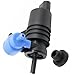 8260A059 Windshield Wiper Pump Automotive Windshield Washer Pump Compatible with Jeep with Dodge with Chrysler with Chevy Replace 8260A021 8260A082