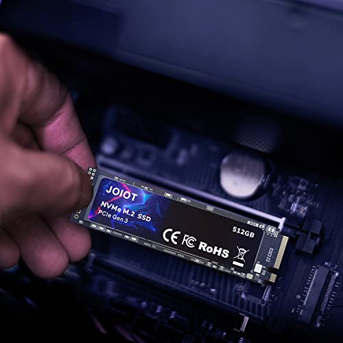 JOIOT 512GB SSD NVMe M.2 Internal Solid State Drive,Up to 3500MB/s, w/V-NAND Technology, Storage and Memory Expansion for Gaming, Max Speed,Black - image 7