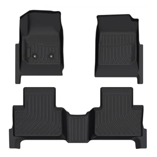 Cartist Floor Mats Custom Fit for 2015-2022 Chevy Colorado Crew Cab/GMC Canyon Crew Cab, All Weather Automobile Floor Mats for Colorado Accessories, Heavy Duty Rubber Mats