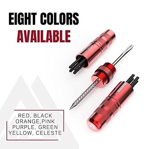 KOM Cycling Tubeless Tire Repair Kit for Bikes, 8 Colors! Fixes Mountain Bike and Road Bicycle Tire Punctures - Image 4