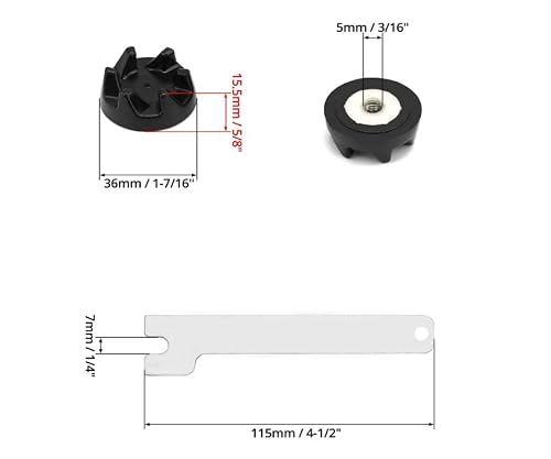 3 Packs Sigripea Blender Coupler For Kitchenaid 9704230 Blender Coupling Replacment Parts With 1 Wrench Compatible With Kitchenaid Wp9704230Vp Wp9704230 #TOP1