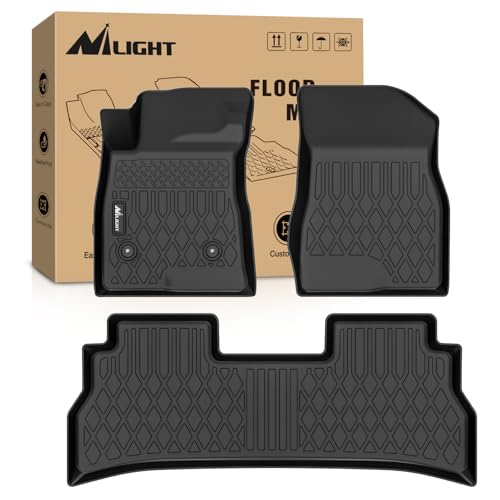 Image of Nilight TPE Floor Mats for Chevy Trax Buick Envista 2024 2025 2026 | All Weather Custom Fit Heavy Duty Floor Liners
