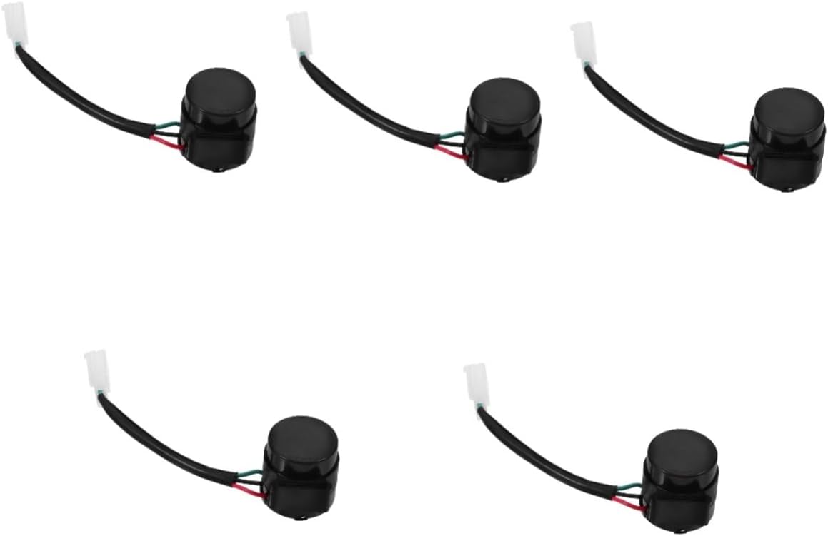 iplusmile 5pcs Signal Flasher Turn Signal Indicator Buzzer Scooter Signal Indicator Buzzer Atv Turn Signal Buzzer Atv Signal Indicator Buzzer Scooter Turn Signal Buzzer Atv Part Plastic