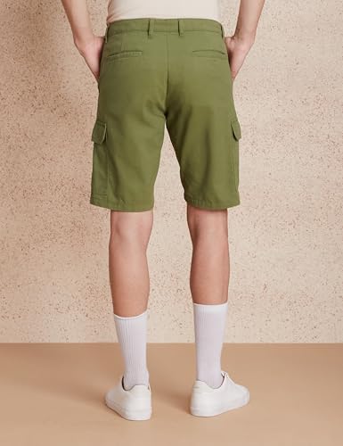 Image of Amazon Brand - Symbol Men's Cotton Cargo Regular Fit Shorts | Casual Chinos