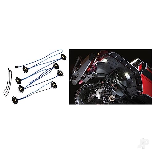 Traxxas 8026X LED ロックライトキット、TRX-4 (Req #8028 および #8018、#8072、または#8080)