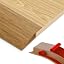 Yellow Oak Wood Grain