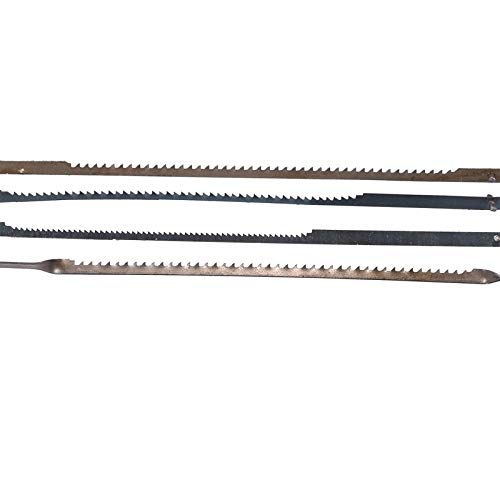 48pcs 4 Pulgadas 105 mm Pinned Scroll Sierra Sirva Hoja de Corte de Madera para Dremel Moto Sierra
