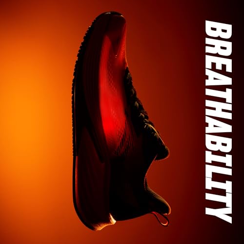 Men’s Rocket 6.0 Running Shoes Cushioning Water Resistant Comfortable Breathable Athletic Workout Gym Cross Trainer Sports Sneakers4