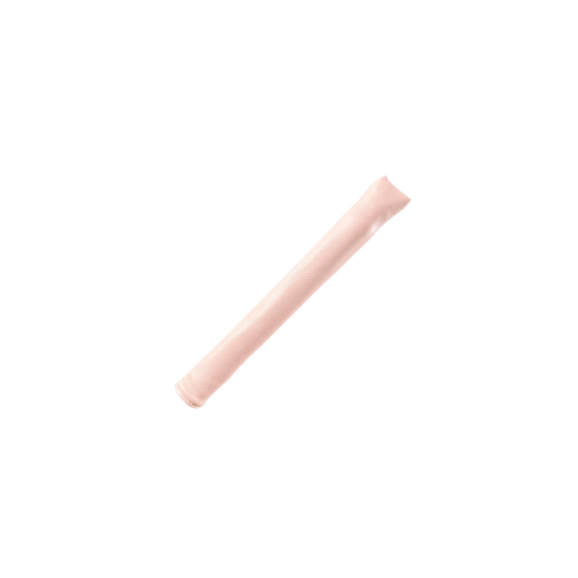 AMSLSIU Golf Alignment Stick Cover Made Of Waterproof PU Leather Features Elegant Sports Training Sticks Practice Aid Rod Headcover Golf Alignment Stick Cover, Pink, 34.5x4.2cm