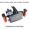 BMPCC 4K / 6K Cage with NATO Handle + T5 SSD Mount Clamp for Blackmagic Design Pocket Cinema Camera 4K / 6K