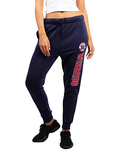 Image of Ultra Game NBA Womens Women Jogger Pants Active Basic Fleece Sweatpants