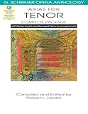 Arias For Tenor Complete Package Book/Diction Coach/Accompaniment CDs