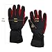 PerGar Heated Gloves, Heated Gloves for Men and Women, Winter Outdoor Electric Heated Gloves, Waterproof and Soft Electric Heated Gloves, Battery Powered Heated Gloves for Hiking,