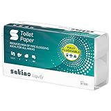 WEPA liquify Toilettenpapier selbstauflösend - ideal für Camping, Wohnmobil, Outdoor, Kreuzfahrtschiff, Reisen - 8 Rollen mit je 250 Blatt 2-lagig