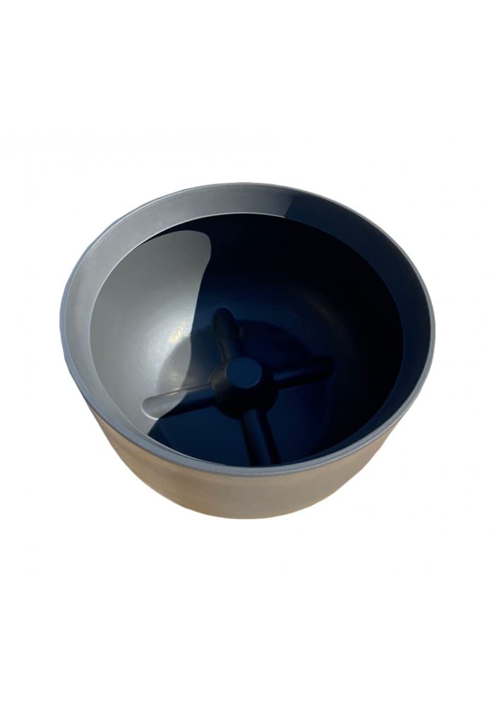 Generico Vaso Urbano ACAYA 78 SMOKE, Vaso in resina per piante di grosse dimensioni, Vaso grosse piante, Ambienti urbani, Vaso per locali, Hotel, Vaso resistente, Vaso leggero, Durevole, 78x50cm