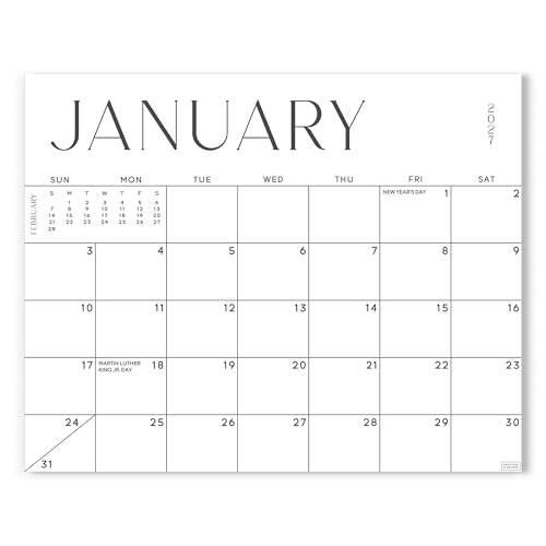 Image of S&O Simple Magnetic Fridge Calendar from July 2026-December 2027 - Tear-Off Refrigerator Calendar to Track Events & Appointments - 18 Month Magnetic Planner for Fridge for Easy Planning-8"x10”in