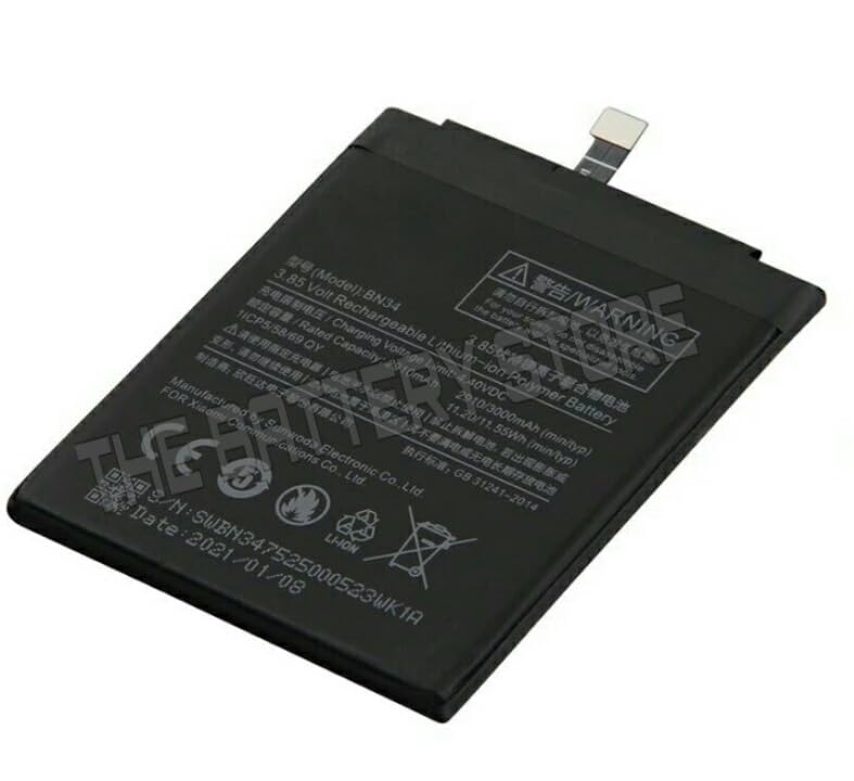Image of Original BN34 Battery for Redmi 5A / 5A / MCG3B / MCI3B / Battery with 6 Month Warranty ****(G000296)