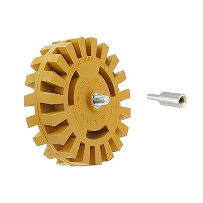 OSALADI 1Pc 4 Sticker for car auto Stickers car Tools air Tool Cars Stickers Degumming Wheel Pneumatic Eraser Wheel Rubber Eraser Wheel car Stickers Paint Removal Detergent Glue Remover