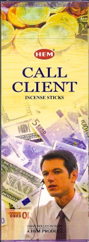1 X Call Client - 120 Sticks Box - Hem Incense