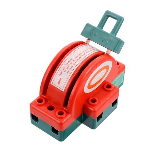 Cabilock Dual Power Disconnector Copper Semicircular Power Disconnect Switch for Industrial and Home Use Easy Installation Energy Efficient Replacement