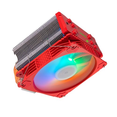 Ventilador de refrigeración de 12 cm con luces LED para CPU de PC de juegos