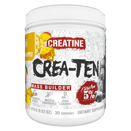 5% Nutrition CreaTEN Creatine Complex + Accelerators | Flavored Creatine
