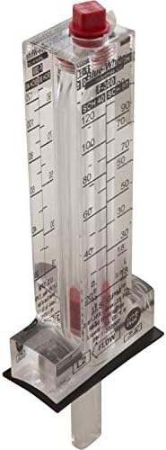 Blue White F-30400P 4in Pipe Size F300 Flowmeter Horizontal Standard Flow
